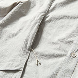 DAXUEN Short-sleeved button-up shirt with utility pockets