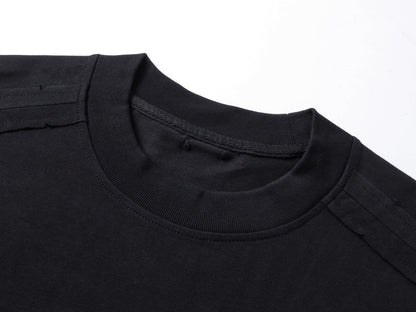 DAXUEN Short-sleeve crew neck t-shirt with text print