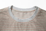 DAXUEN Light grey short-sleeved relaxed-fit t-shirt with cat graphic