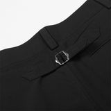DAXUEN Black wide-leg culotte shorts