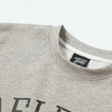 DAXUEN Light grey heathered crew neck T-shirt with graphic