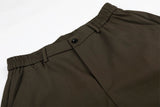 DAXUEN Knee-length casual shorts with rivet pockets