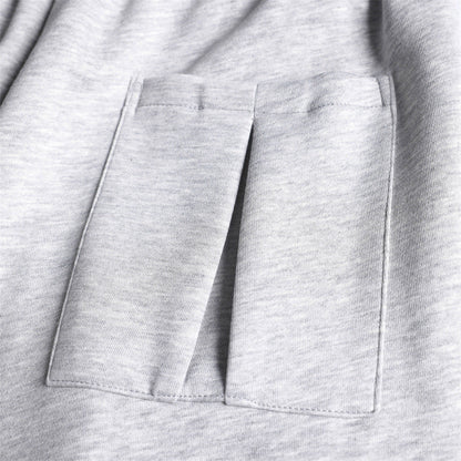 DAXUEN Relaxed-fit wide-leg sweatpants in heather grey