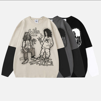Layered Illusion Long Sleeve T-Shirt
