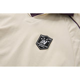 DAXUEN Men's oversized short-sleeved polo shirt