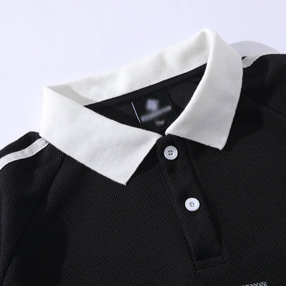 DAXUEN Short-sleeved polo shirt with graphic print
