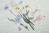 DAXUEN Floral graphic long-sleeve top