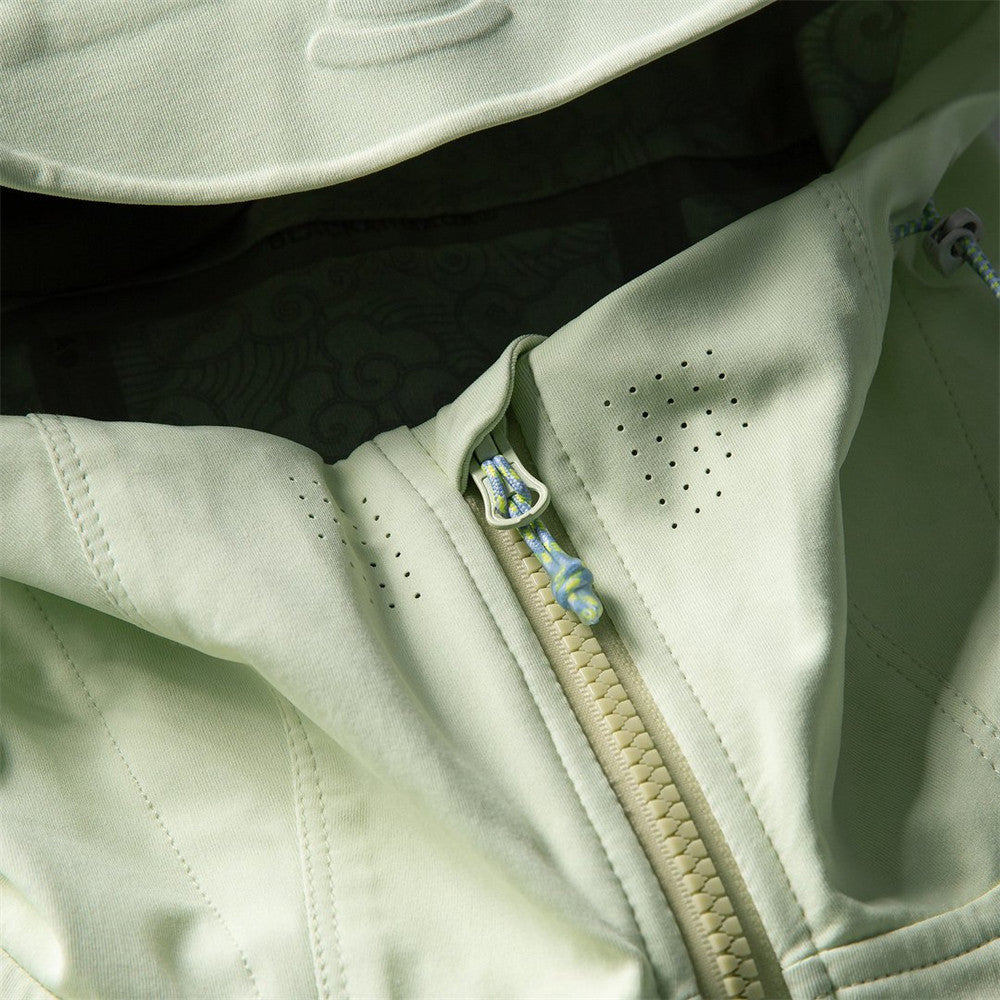 DAXUEN Oversized hooded technical jacket