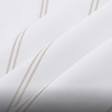 DAXUEN Pinstripe Number 9 Terrace Polo