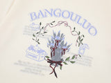 DAXUEN BANGOULUOU Graphic T-Shirt with floral and cartoon prints