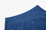 DAXUEN Voluminous wide-leg pants with diagonal paneling