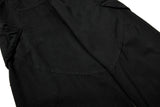 DAXUEN Wide-leg cargo pants in black and light grey