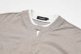 DAXUEN Layered relaxed-fit short-sleeved t-shirt