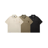 DAXUEN Oversized short-sleeve polo shirt with pocket
