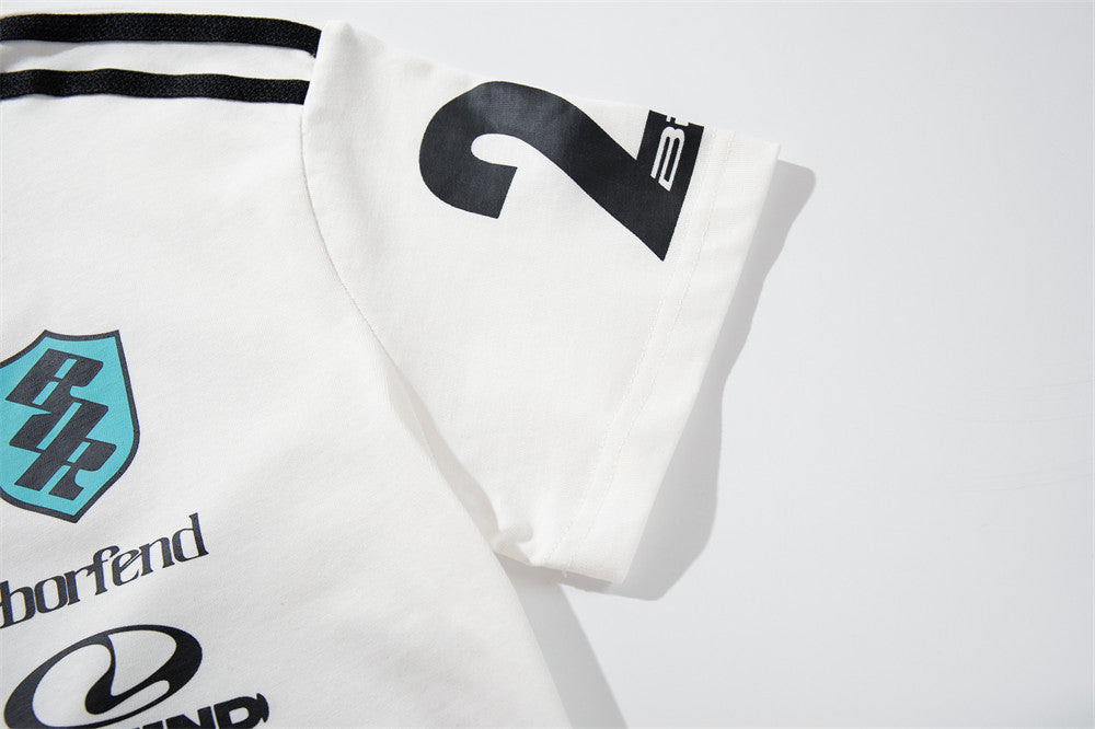 DAXUEN Short sleeve polo shirt with graphic designs