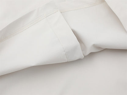 DAXUEN Short-sleeved button-up shirt with graphic prints