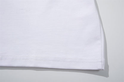 DAXUEN Short-sleeved graphic T-shirt with text prints