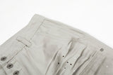 DAXUEN Muted grey wide leg trousers with paint splatter