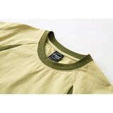 DAXUEN Casual T-shirt with contrasting colors and graphics