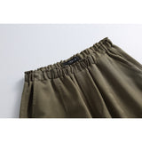 DAXUEN Voluminous wide-leg pants in three solid colors