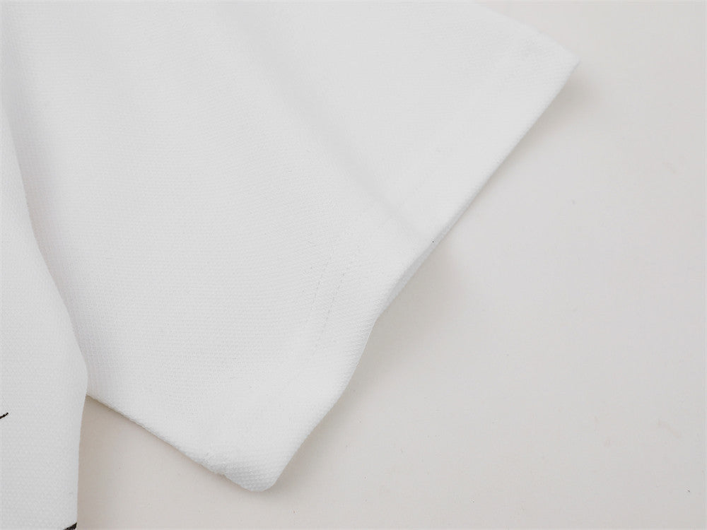DAXUEN Short-sleeved polo shirt with embroidered logo and script print