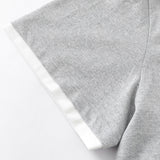 DAXUEN Relaxed fit short-sleeved t-shirt with contrasting trim