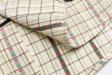 DAXUEN Oversized button-up shirt with cartoon dog appliqué