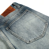 DAXUEN Gradient fade wide-leg denim jeans