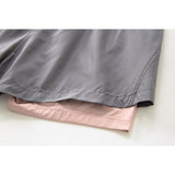 DAXUEN Layered women's athletic shorts