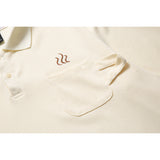 DAXUEN Oversized short-sleeve polo shirt with pocket