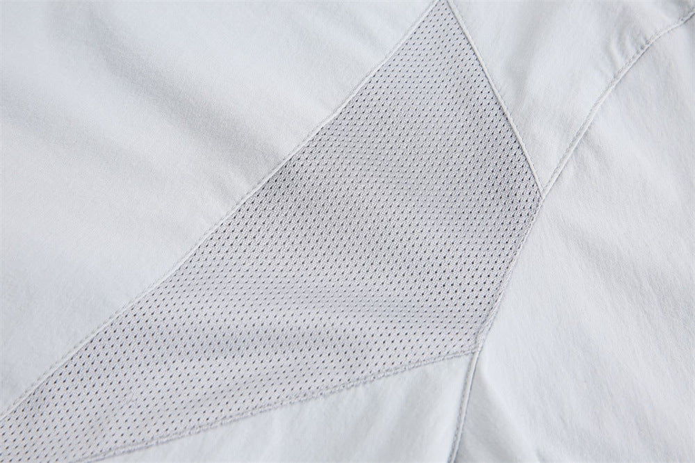 DAXUEN Lightweight full-zip jacket with mesh panels