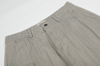 DAXUEN Wide-leg cargo pants with multiple pockets