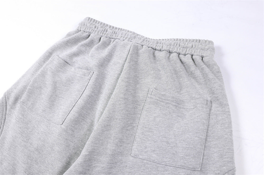 DAXUEN Two-tone loose-fit sweatpants with adjustable drawstrings