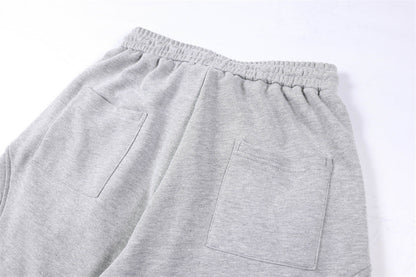 DAXUEN Two-tone loose-fit sweatpants with adjustable drawstrings