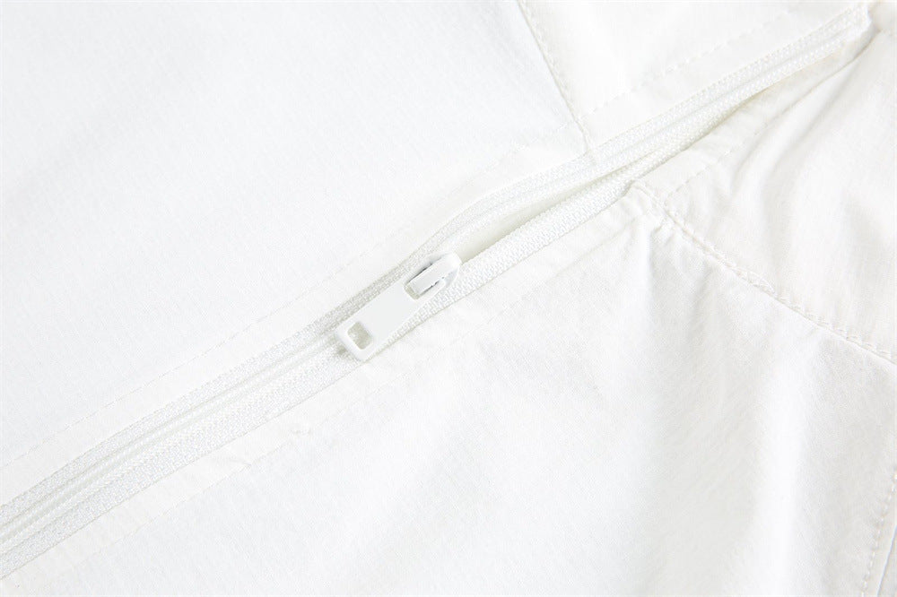 DAXUEN Lightweight full-zip jacket in solid colors