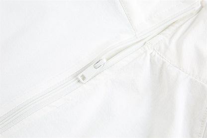 DAXUEN Lightweight full-zip jacket in solid colors