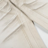 DAXUEN Distressed wide-leg casual pants