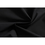 DAXUEN Men's wide-leg summer shorts in dark olive green and black
