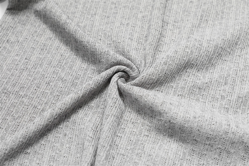 DAXUEN Short-sleeved button-up shirt with camp collar
