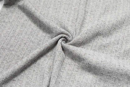 DAXUEN Short-sleeved button-up shirt with camp collar