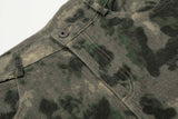 DAXUEN Wide-leg camouflage cargo shorts with multiple pockets
