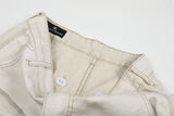 DAXUEN Distressed wide-leg casual pants