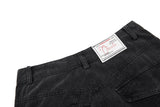 DAXUEN Punk distressed wide-leg overalls