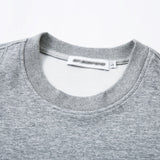 DAXUEN Relaxed fit short-sleeved top in grey and black