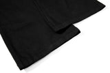 DAXUEN Solid black flared cargo pants