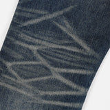 DAXUEN Distressed high-waisted flared jeans