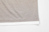 DAXUEN Layered relaxed-fit short-sleeved t-shirt