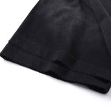 DAXUEN Oversized short-sleeved graphic t-shirt in grey and black
