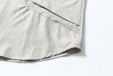 DAXUEN Short-sleeved button-up shirt with utility pockets