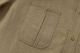 DAXUEN Short-sleeved button-up shirt with two chest pockets